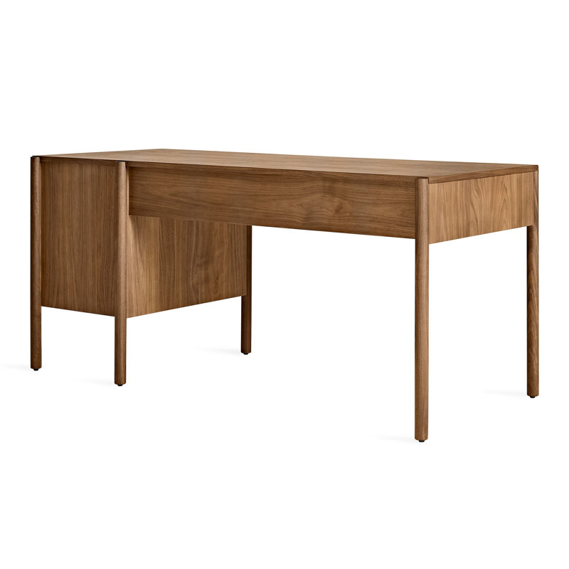 Cursive Executive Desk, Walnut