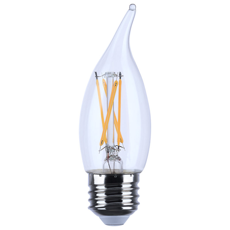 5.5 Watt (60 Watt Equivalent), CA10 LED, Dimmable Light Bulb, E26/Medium (Standard) Base, 2700K, 4W