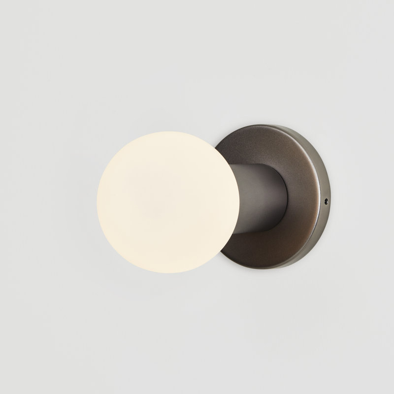 Lochan 1 - Light Armed Sconce, Graphite