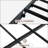 Bed Frame with Storage Headboard, Upholstered Platform Bed with Charging Station and LED Lights, Heavy Duty Metal Slats-266933118-265662776