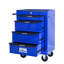 Coffre à outils roulant en métal avec 4 tiroirs, armoire d'appoint-78696684