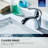 Clavier Single-Hole Single-handle Bathroom Faucet with Drain Assembly-19379171