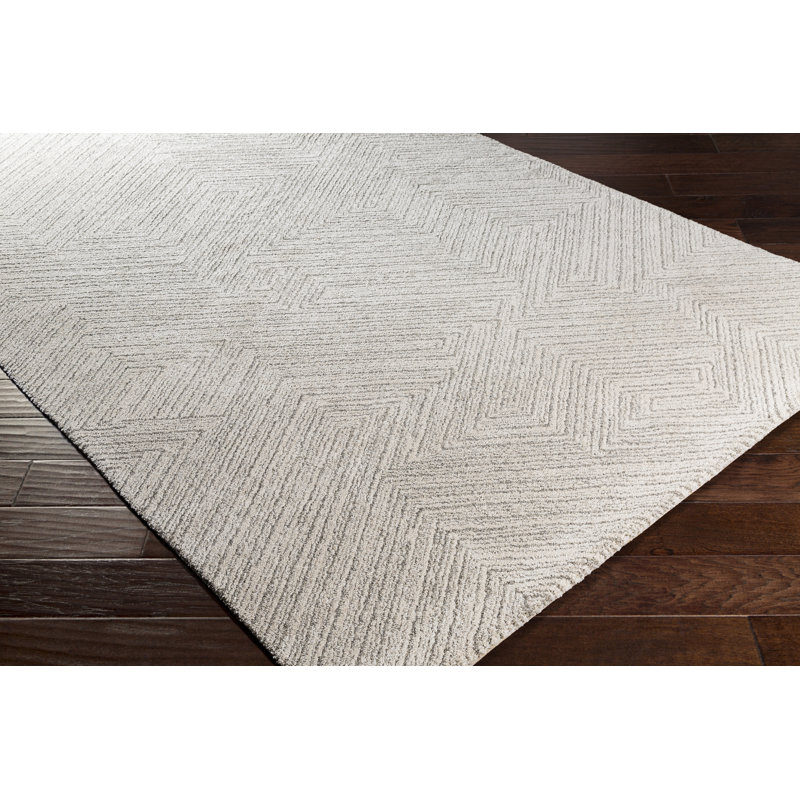 Tapis beige Carlie, Rectangle 7 pi 10 po x 10 pi