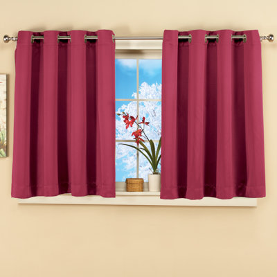 Abdualeem Tab Top Blackout Single Curtain Panel