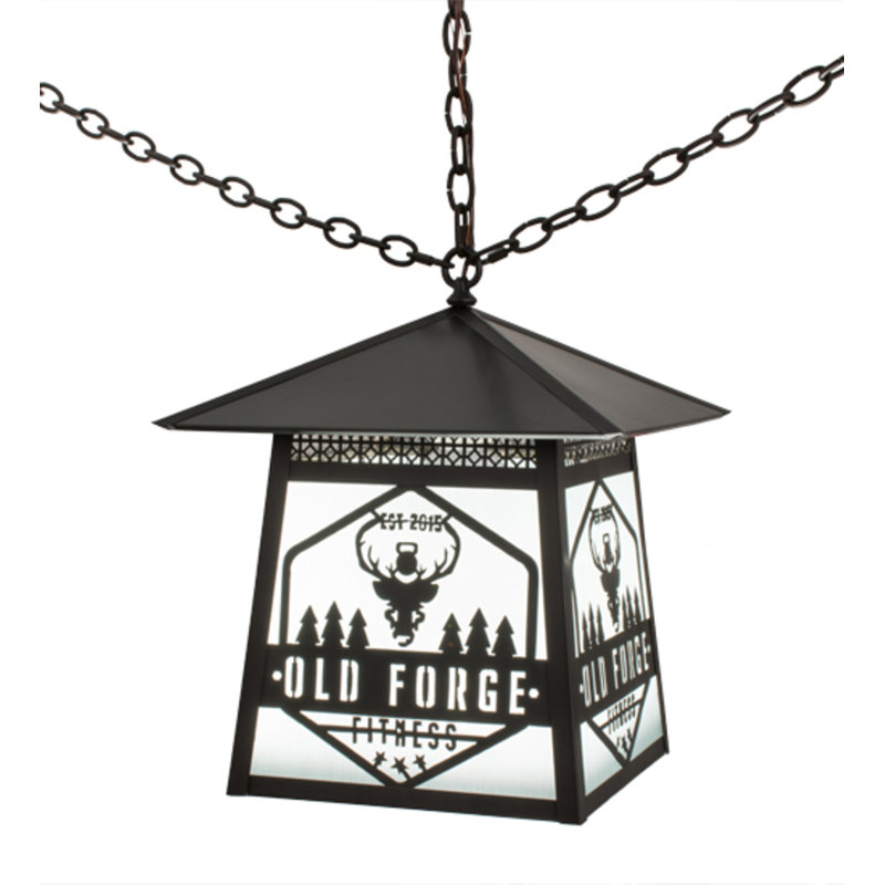 1 - Light LED Outdoor Hanging Lantern