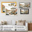 Arizona Desert Creek Scenery II - impression sur toile-86492100-86492101
