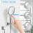 2 Pack Pressure Balanced Shower Faucet System with Rough in-Valve-93495574