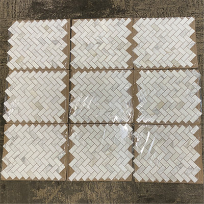 12" x 11" Marble Mosaic Wall & Floor Tile