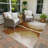 Machine Washable Indoor/Outdoor Chantille ACN2419 Abstract Rug-1193950493