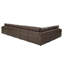 Canapé modulaire de coin avec repose-pieds Sphira-589370301