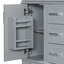 Single Bathroom Vanity with Ceramic Top-1491794037