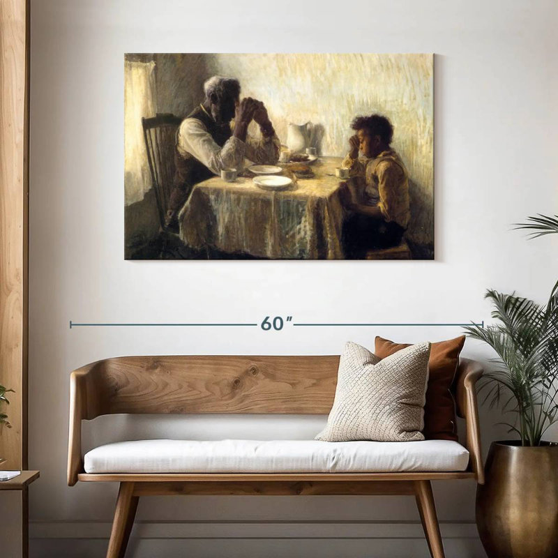 Leisha The Thankful Poor, 30" H x 45" W