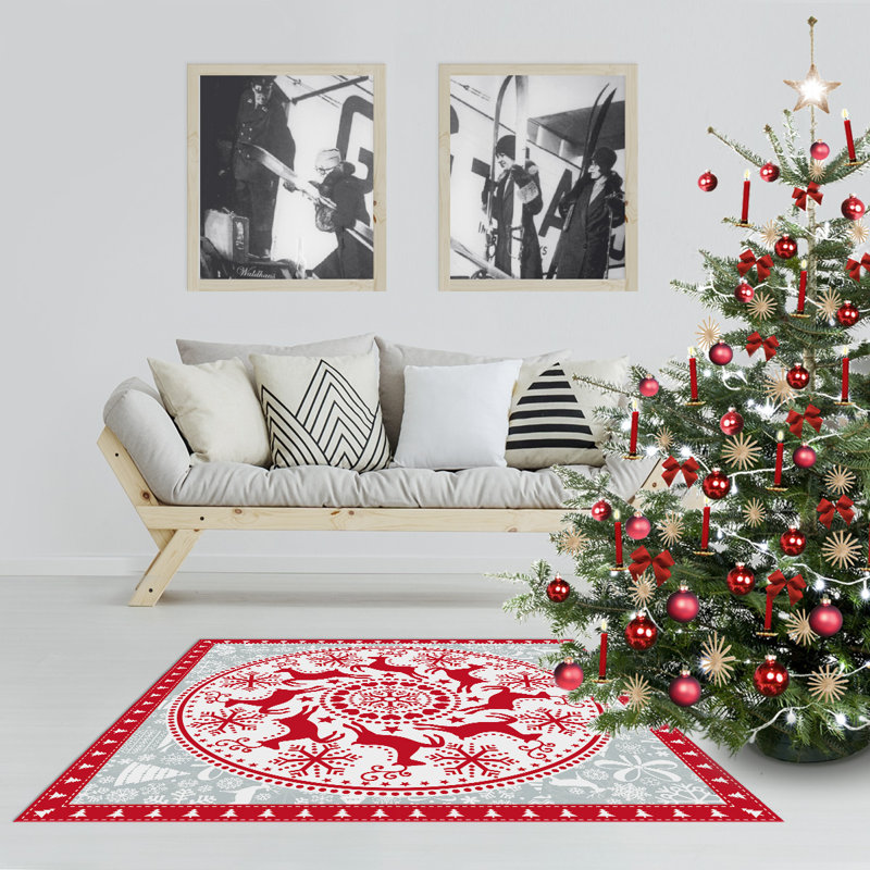 Colyn Kilim Kitchen Mat, Square 136 cm