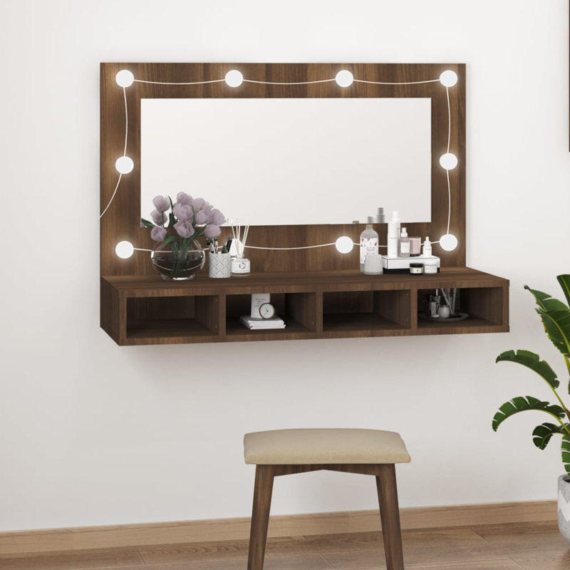 Coiffeuse, Chêne brun