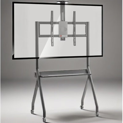 JYXCN Convertible Smart Board Mount | Adjusts to 42-75 Inch, Detachable Tray, Weight-Balanced Stability