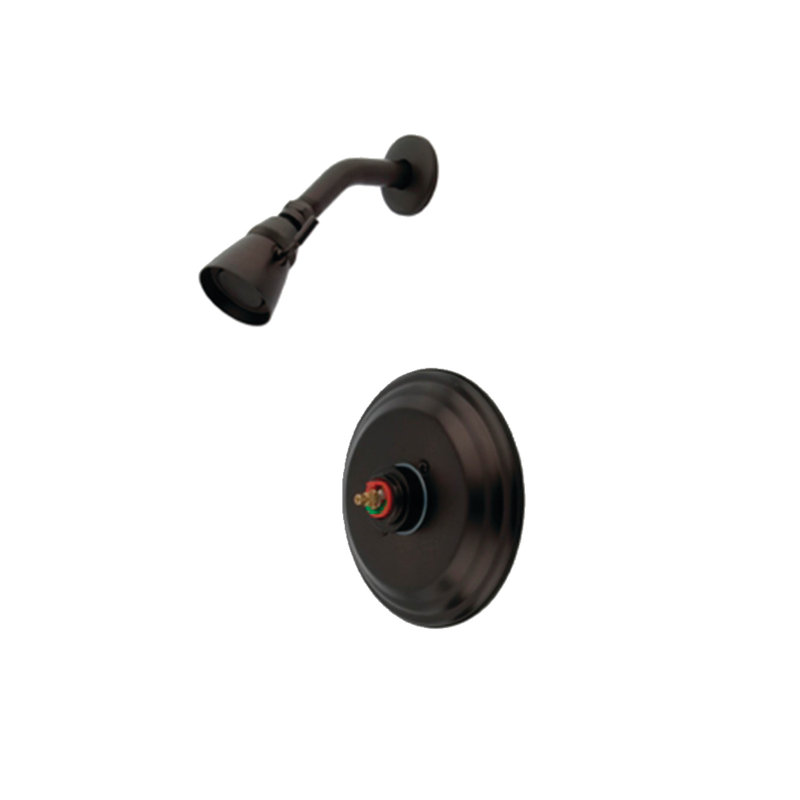 Kingston Brass Single-Handle Pressure Balanced Shower Faucet, Trim Only without Handle, Oil Rubbed Bronze