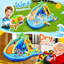 Jeu gonflable avec glissade d'eau 8 en 1