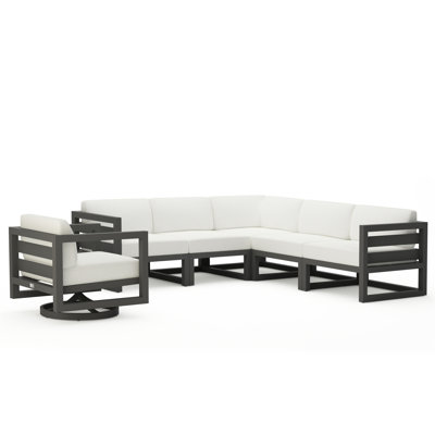 Avion 6 Piece Sectional Set With Swivel