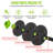 4-in-1 Adjustable Weight Set for Home Gym Converts to Dumbbells, Barbell, Kettlebell & Push-Up Handles 44lbs Robust Design