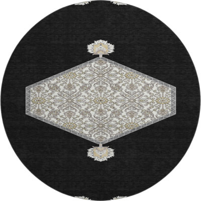 Premium Machine Washable Jahnke AMF1011 Oriental Rug