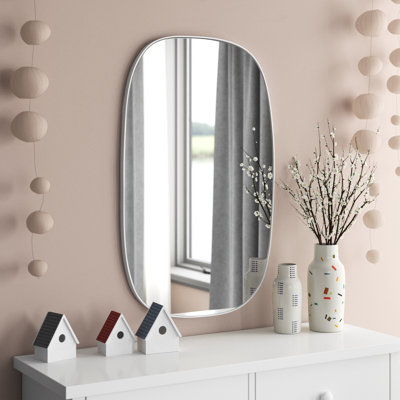 Aulora Metal Oval Mirror
