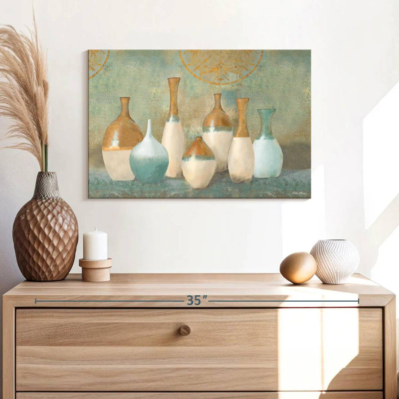 Senne Ivory Vessels, 16" H x 24" W