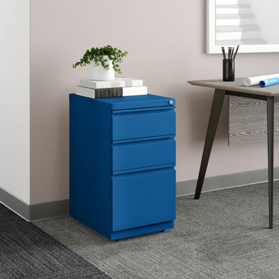 Akiyoshi 3-Drawer Mobile Vertical Filing Cabinet by Inbox Zero