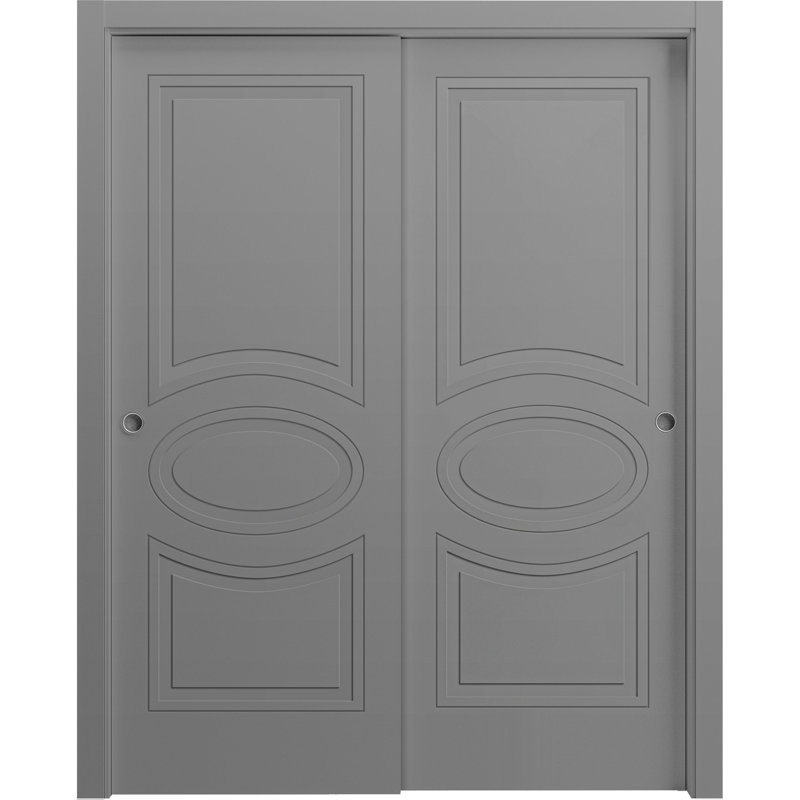 Portes de placard à panneaux, 60 po x 80 po