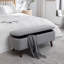 Banc de rangement en tissu Caralina-285621508