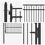 180 cm W Gate Fencing
