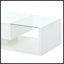Table basse moderne avec verre trempé-374799494
