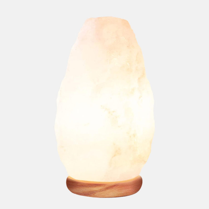 Lampe de sel blanche Bartley Himalayan Glow