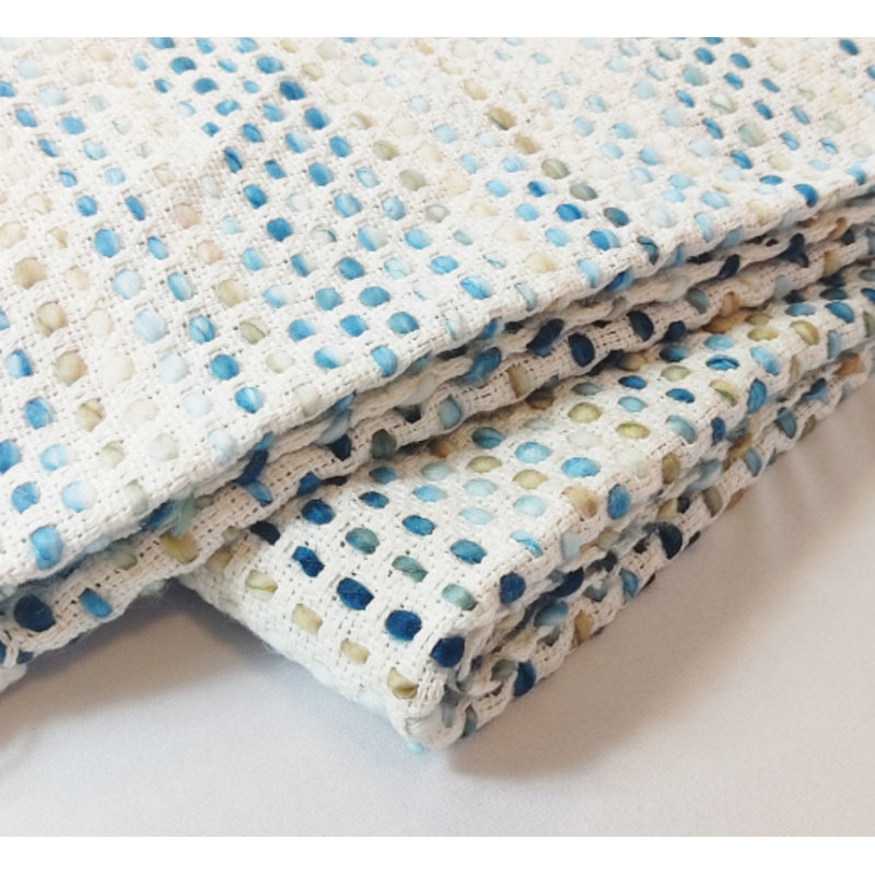Chenille Throw Blanket, Blue