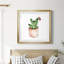 Boho Greenery IV - peinture encadrée-1110131341-1110131345