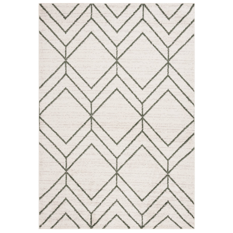 Wyckwood Performance Geometric Rug, Rectangle 6' x 9'