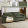 90'' W Corduroy Modular Cloud Couch Sleeper Sofa