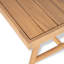 Ensemble de conversation d'extérieur en bois d'acacia avec coussins 2 pièces Hera