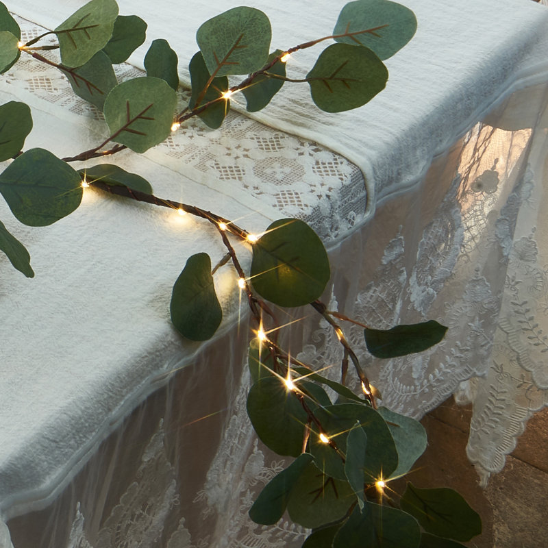 Guirlande lumineuse 6 pi 96l Ecualyptus