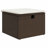  Garden Sofa Set Brown, Cream White