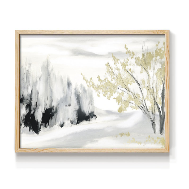 Chirstmas Art-CCLXXIV -Framed Print - Restickable, H 8 po x l 10 po, Naturel
