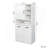 Versatile Freestanding Laundry Cabinet with Multiple Storage Options