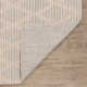 Textured Diamond Grey/Ivory Handwoven Cotton Rug