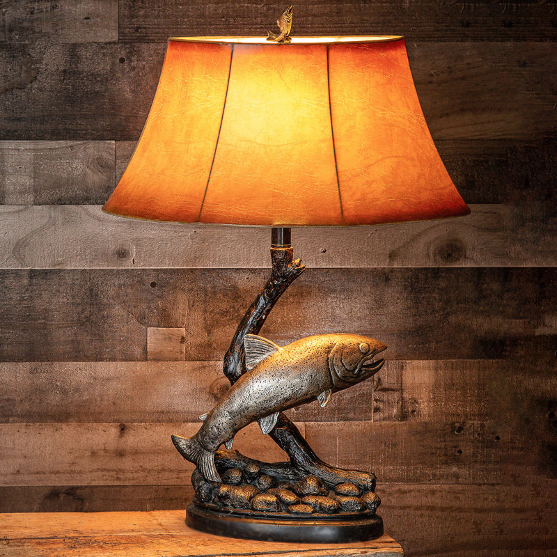 Harold Resin Table Lamp