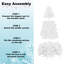 Lighted Artificial Christmas Tree-883530256