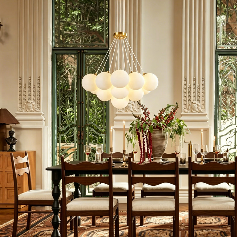 Newtown 13-Light Glass Globe Pendant