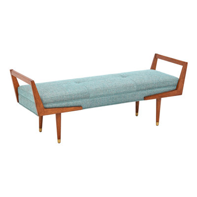 Maitha 100% Polyester Upholstered Bench -  Corrigan StudioÂ®, 9141AE91571F427C85547536950AEBD3