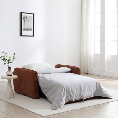 2 Seater Chenille Sofa Bed