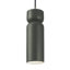 Luminaire suspendu cylindrique à 1 lumière DEL Genessis-1513187400-1513187440