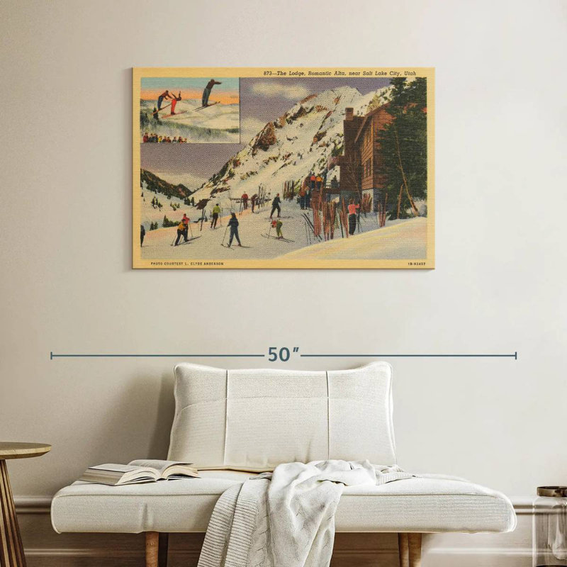 Sireci skie dans le chalet, H 26 po x l 39 po