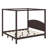Canopy Platform Bed With Headboard-1332459163